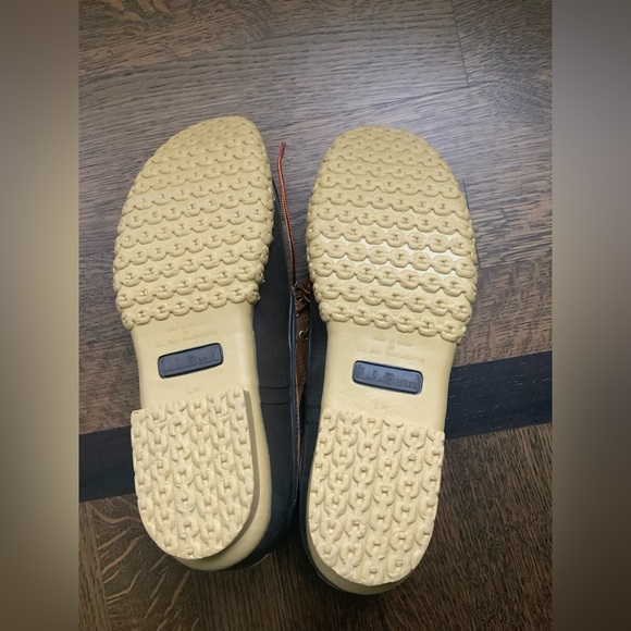 L.L. BEAN Men’s Bean Boots Gumshoes Tan Brown MEN’S size 14 BRAND NEW - Picture 4 of 14